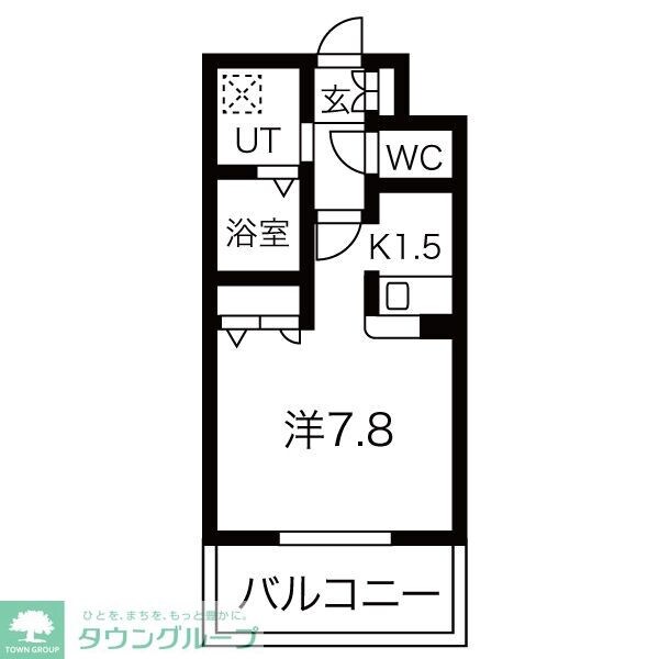 ライジングコート名古屋駅南の物件間取画像