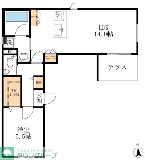 フローラエムの物件間取画像