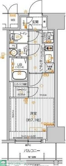エスリード栄ル・クールの物件間取画像