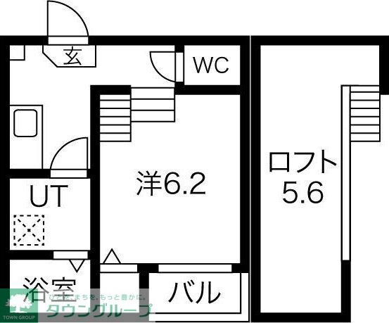 ロイヤルクレスト八熊の物件間取画像