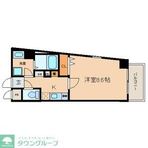 スカイコート葵の物件間取画像