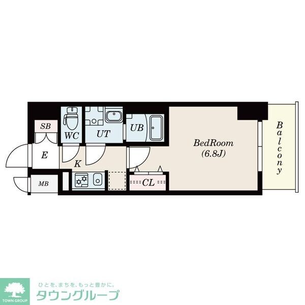 S-RESIDENCE鶴舞駅前の物件間取画像