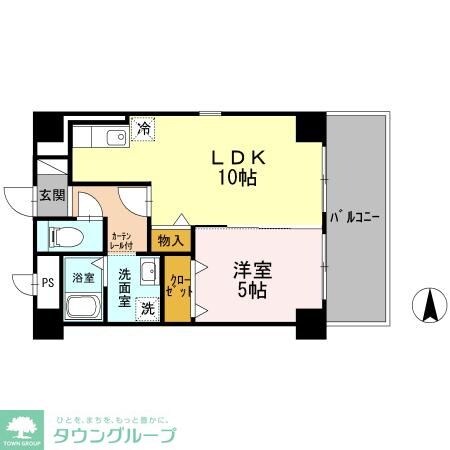 KIRAKUマンションの物件間取画像