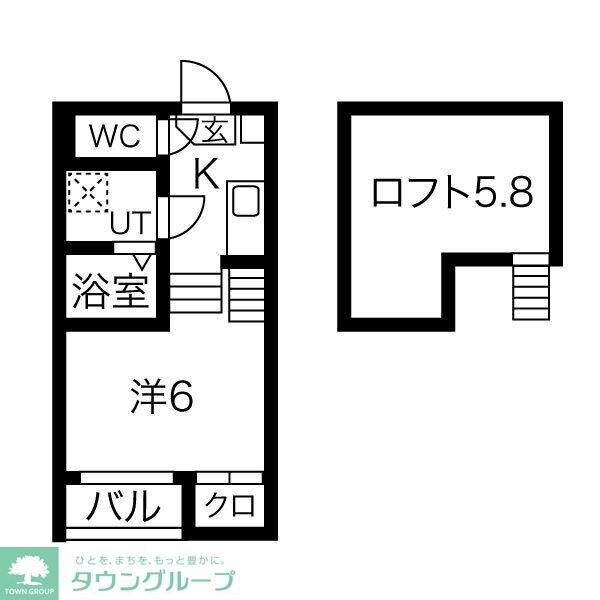フォルトゥーナ中村の物件間取画像