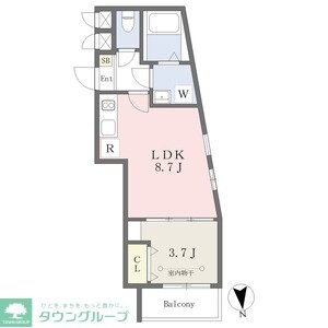 Cherim並木の物件間取画像