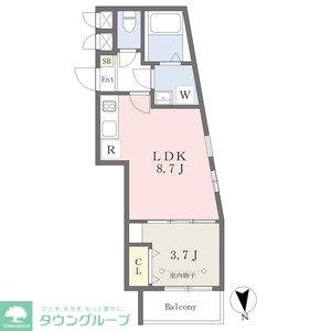 Cherim並木の物件間取画像