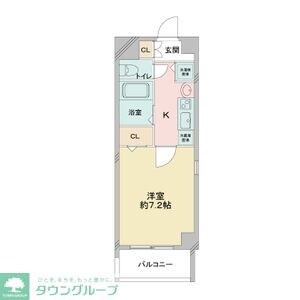 ベレーサ金山の物件間取画像