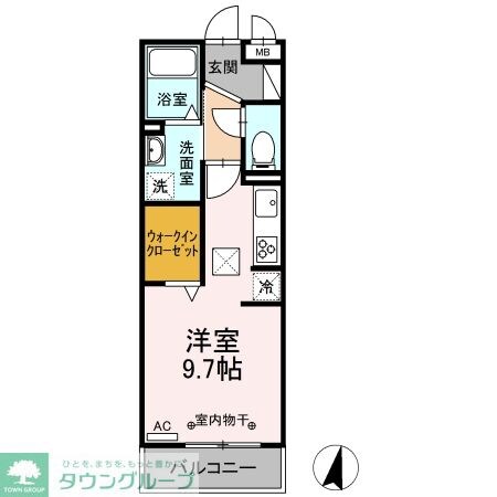 D-room黄金の物件間取画像