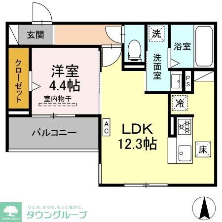 Flegley(フレグレー)の物件間取画像