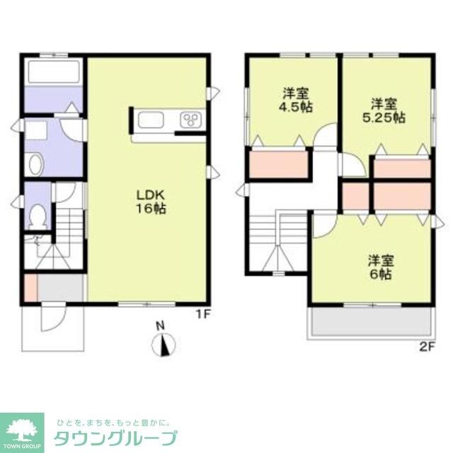 ガーデンパスAの物件間取画像