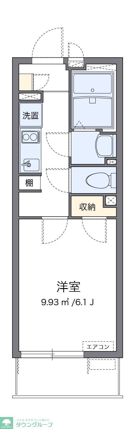 クレイノMIRAIの物件間取画像