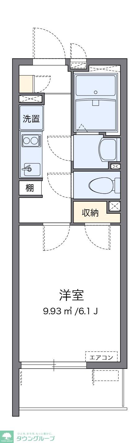 クレイノMIRAIの物件間取画像