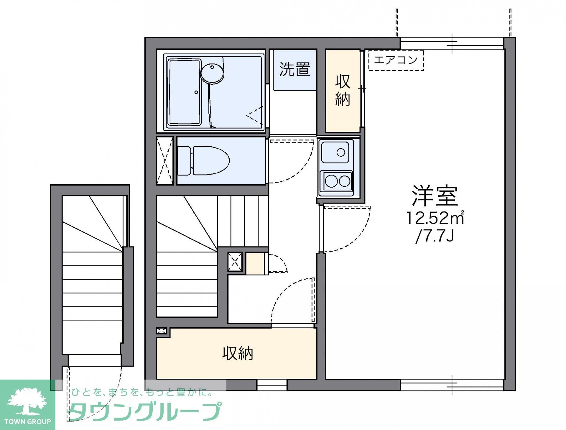 レオネクスト野田南の物件間取画像