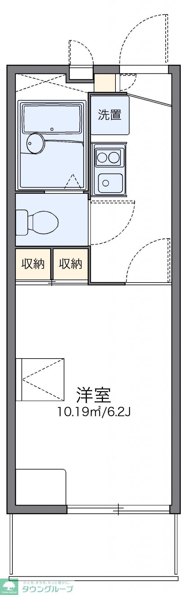 レオパレス太閤の物件間取画像