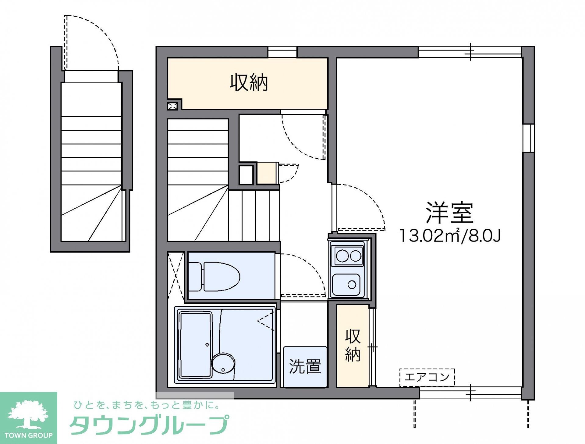 レオネクスト鈴の物件間取画像