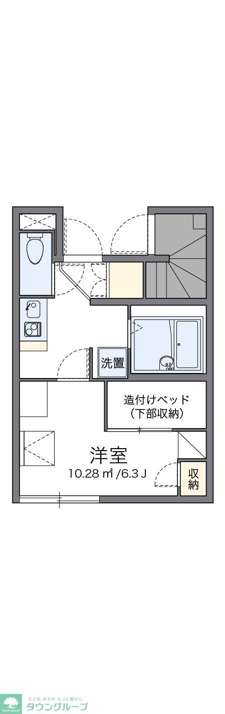 レオパレスJの物件間取画像