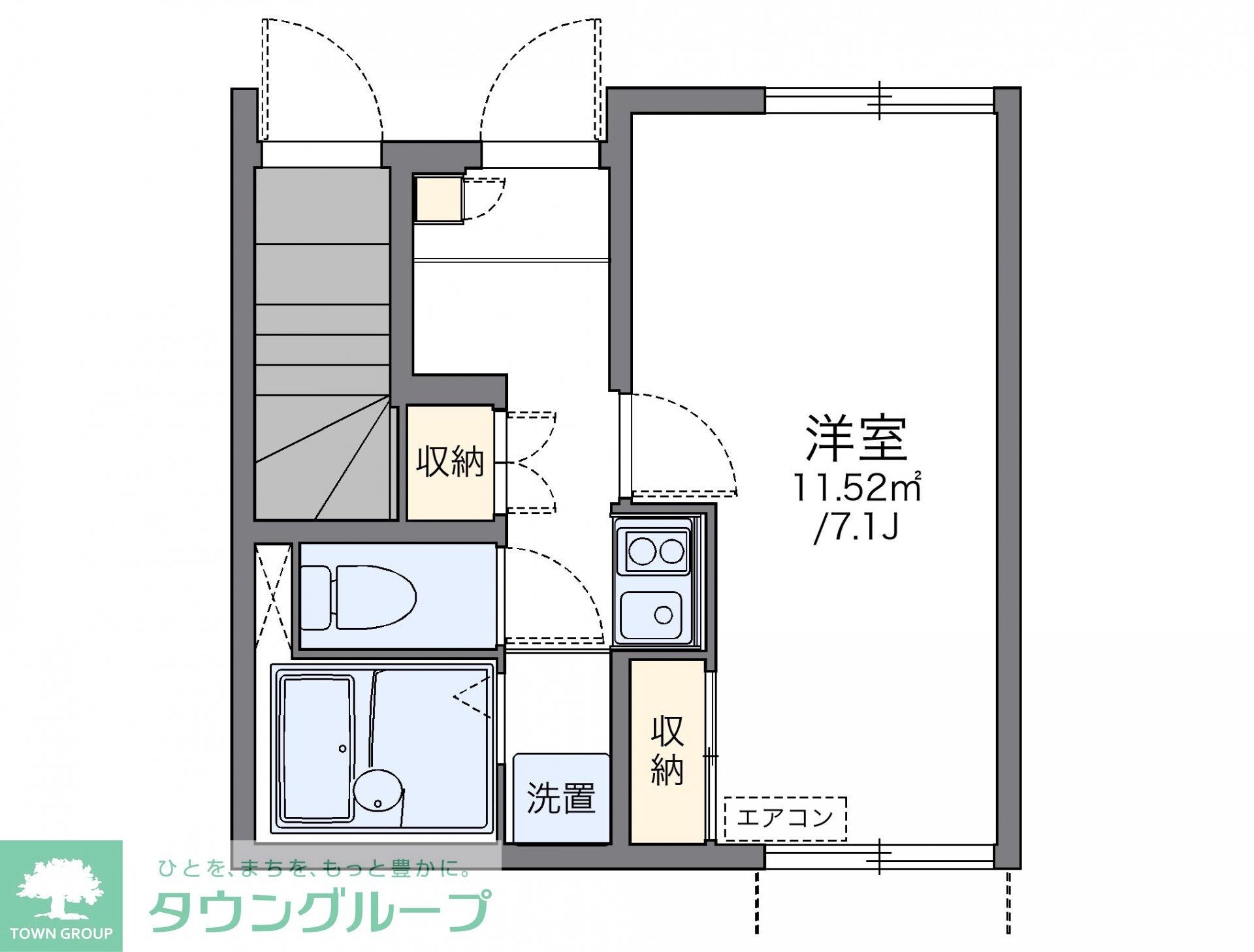 レオネクスト中村公園の物件間取画像