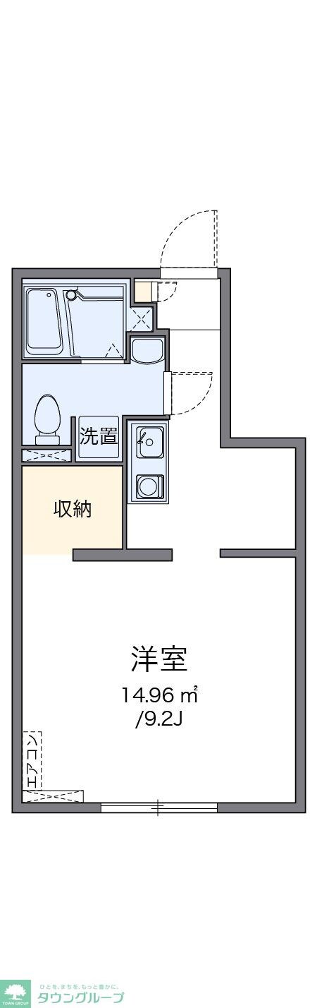 アルク上石川の物件間取画像