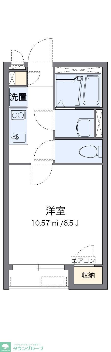 クレイノイナヴァアヴニールの物件間取画像