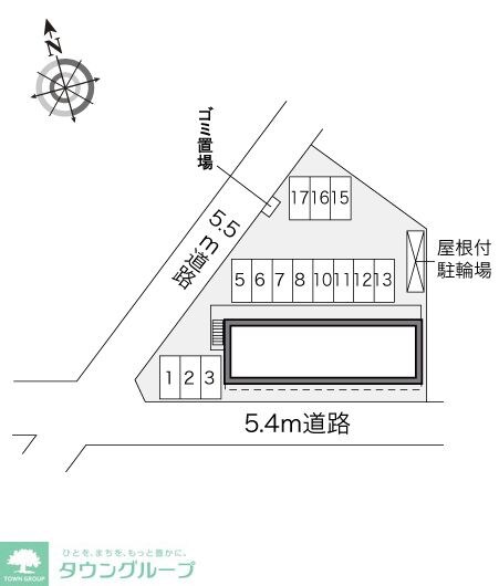 レオパレス城屋敷110の物件内観写真