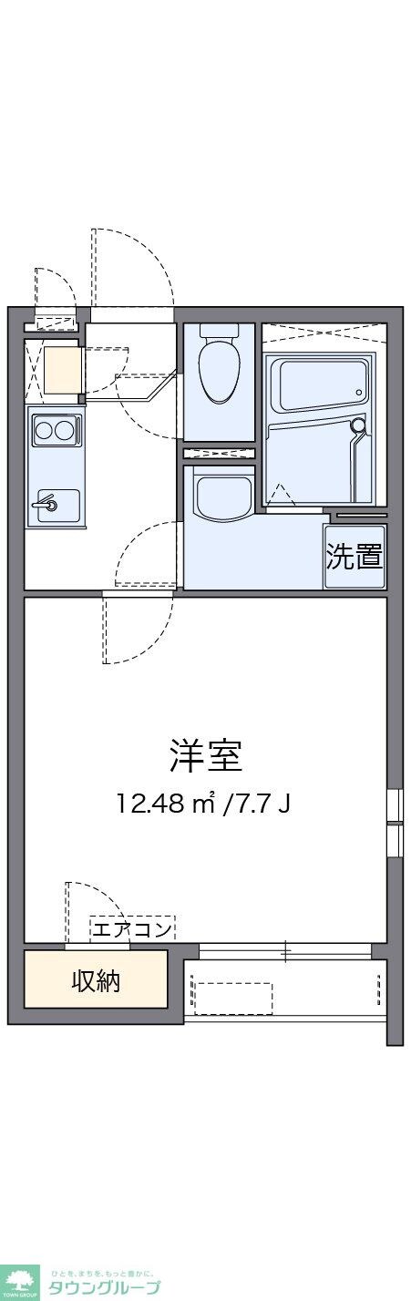 クレイノYAMAKOVの物件間取画像