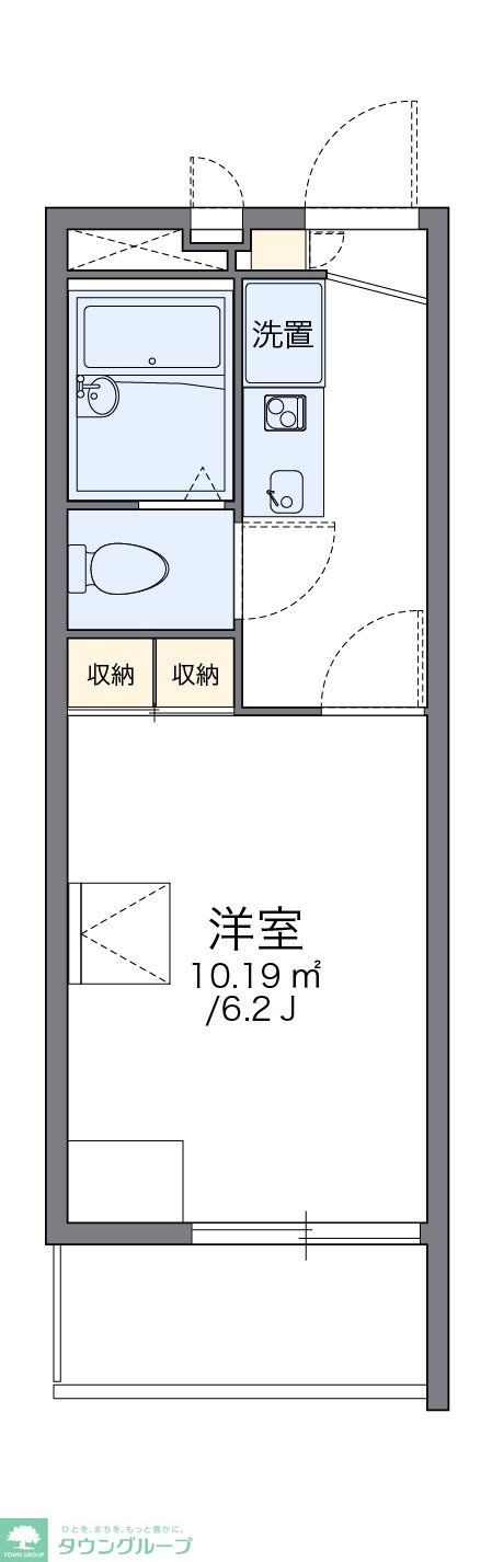 レオパレス上名古屋東の物件間取画像
