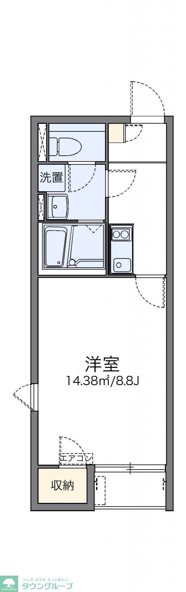 レオネクストメゾンドSTの物件間取画像