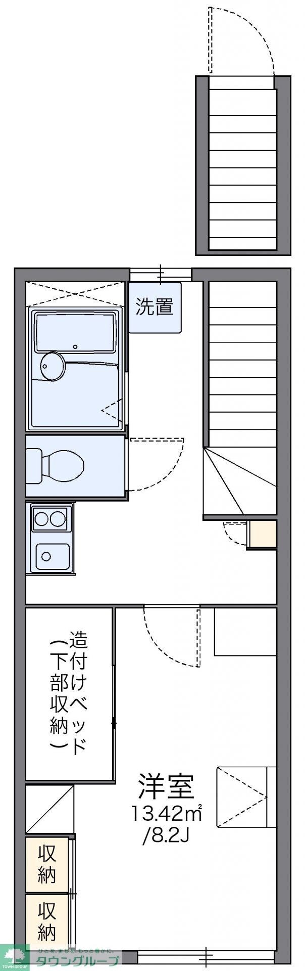 レオパレス平田の物件間取画像