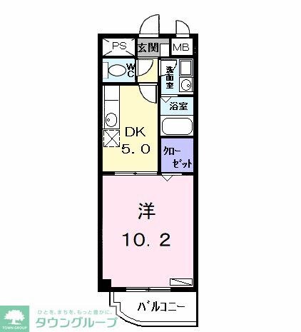 Soleil Honjinの物件間取画像
