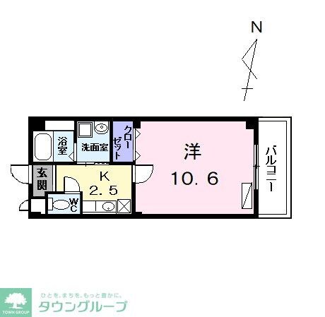 シームリー・ハウスの物件間取画像