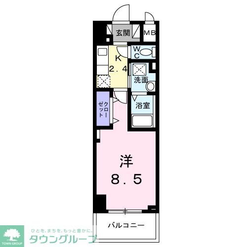 Bright Gate 名古屋の物件間取画像