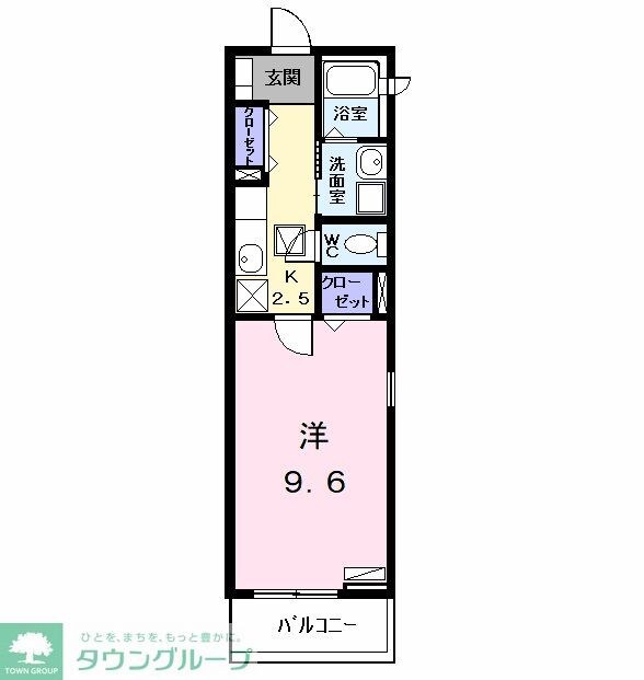 ボンヌ シャンス fの物件間取画像