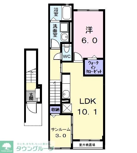 セリーナの物件間取画像