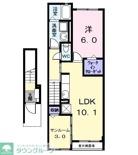 セリーナの物件間取画像