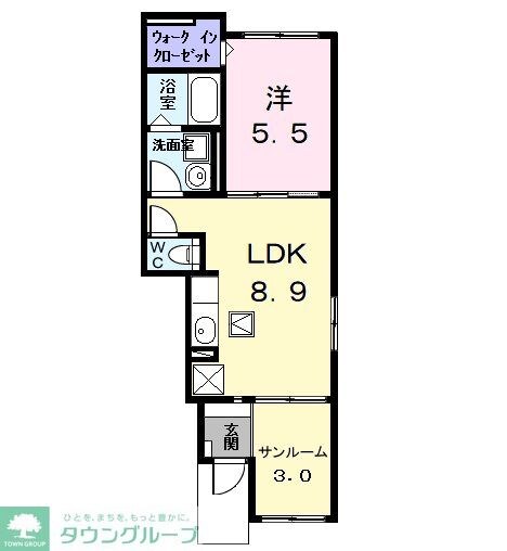 セリーナの物件間取画像