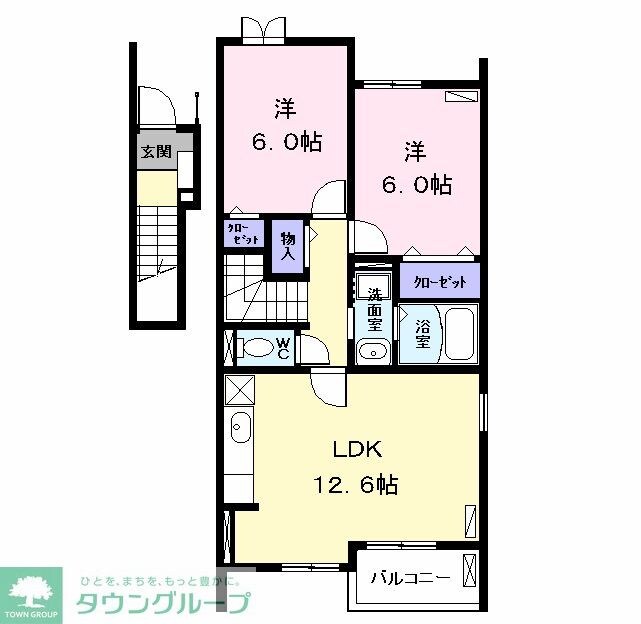 T・イストワールの物件間取画像