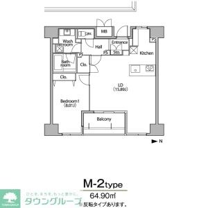 グラン・アベニュー栄の物件間取画像