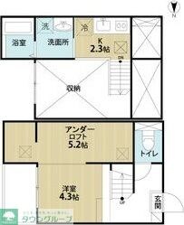 Lemuria(レムリア)の物件間取画像