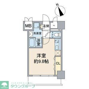 スカイコート松原の物件間取画像