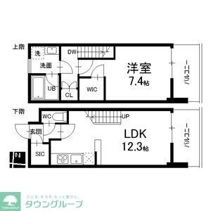 シエルブルー栄の物件間取画像