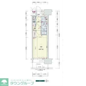 プレサンス大須観音駅前の物件間取画像