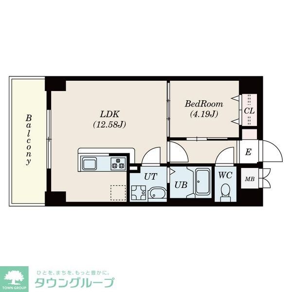 GRANDUKE新栄の物件間取画像