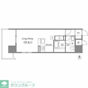 Gramercy Shirakawa Koenの物件間取画像