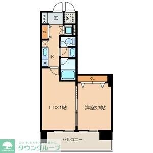 CASA+α名駅南の物件間取画像