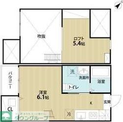 ホワイトアゲートの物件間取画像