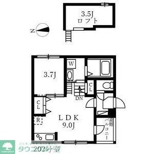ハーモニーテラス上石川町の物件間取画像