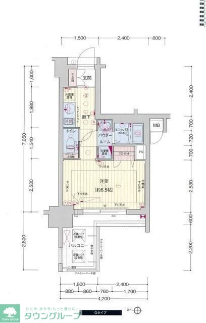 プレサンス錦プレミアムの物件間取画像