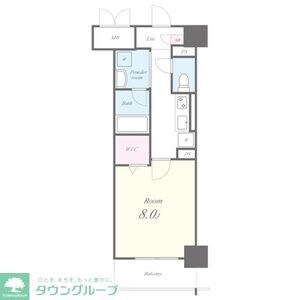 ル・ソレイユの物件間取画像