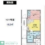 アップルスクエアの物件間取画像