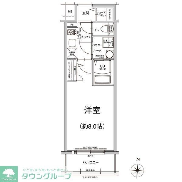 エスリード泉プライムの物件間取画像